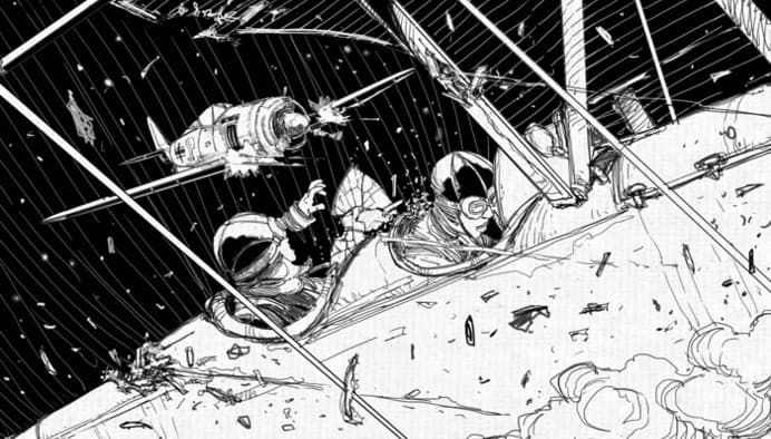 Artwork from Jason Morningstar's Night Witches