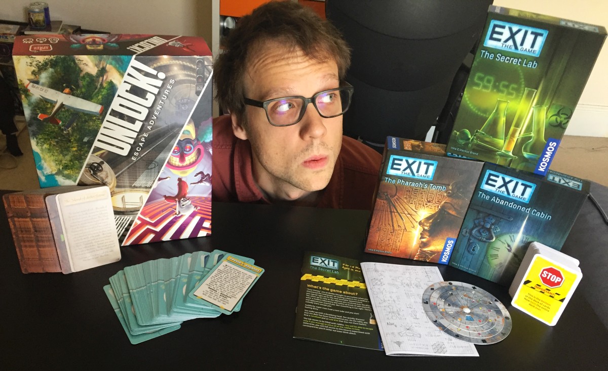 UNLOCK - Escape Room board game review — Thinking Outside the Box