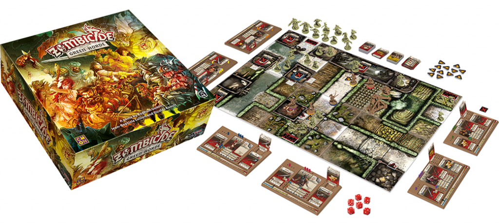 Paradise Fallen: The Card Game, Board Game